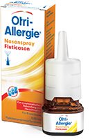 Otri-Allergie Nasenspray Fluticason:<br />Effektive Behandlung bei Heuschnupfen<sup>1</sup>